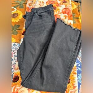 American Eagle Black High Rise Boot Crop